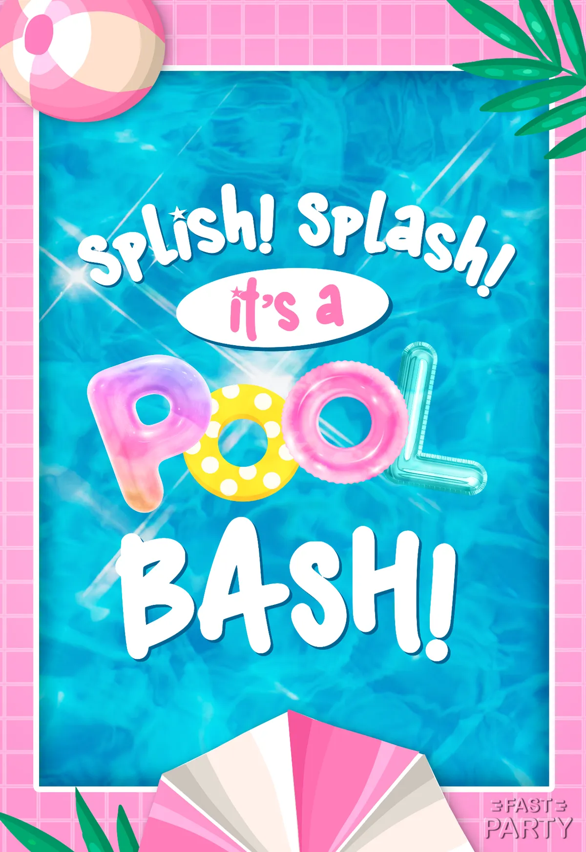 Pool Party — Inflatables & Beach Ball