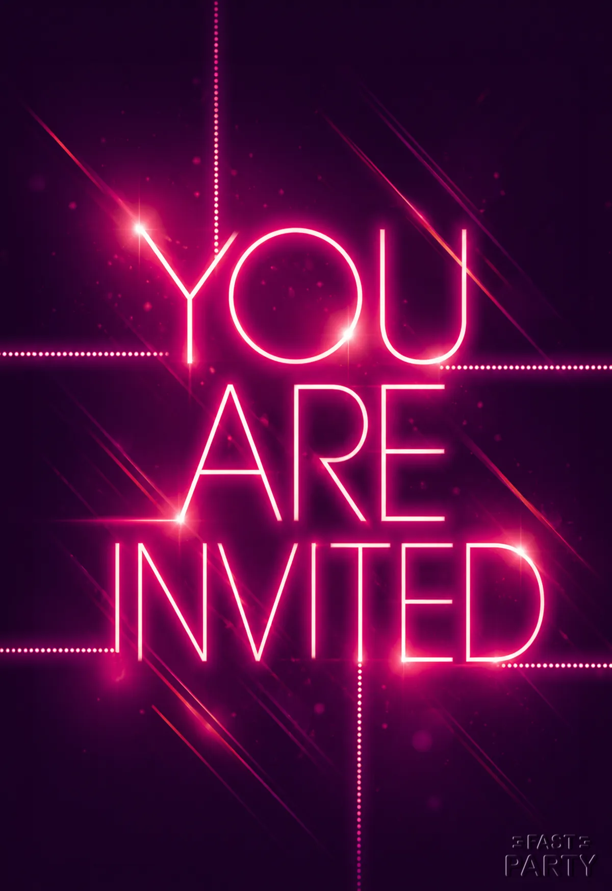 You Are Invited — Neon Night