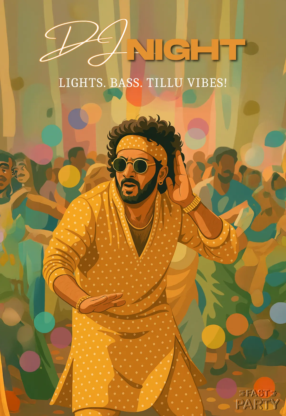DJ Night — Lights and Bass