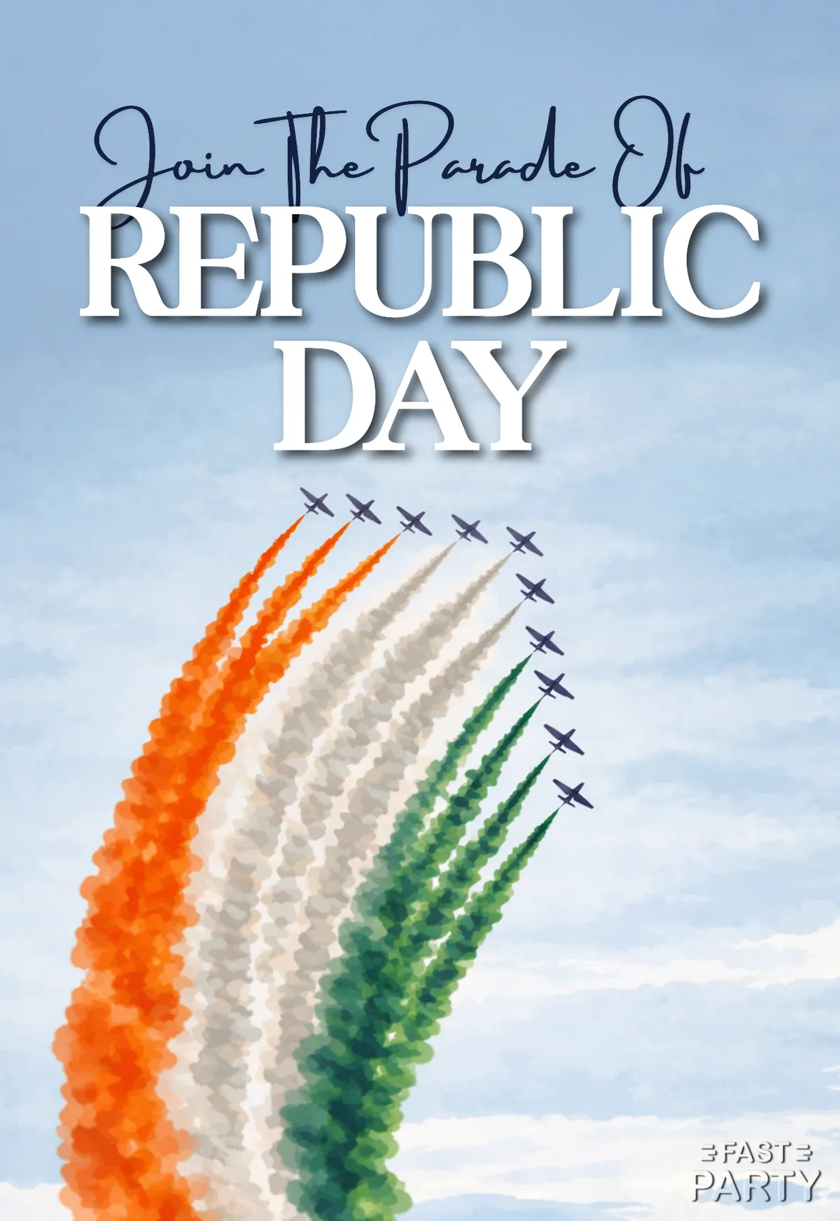 Republic Day Celebration — Flypast