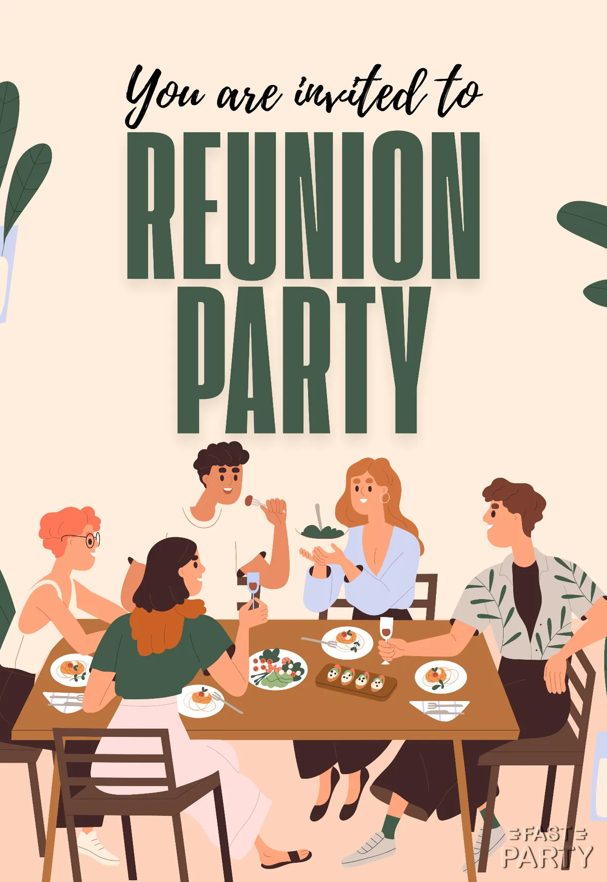 Reunion Party — Around the Table