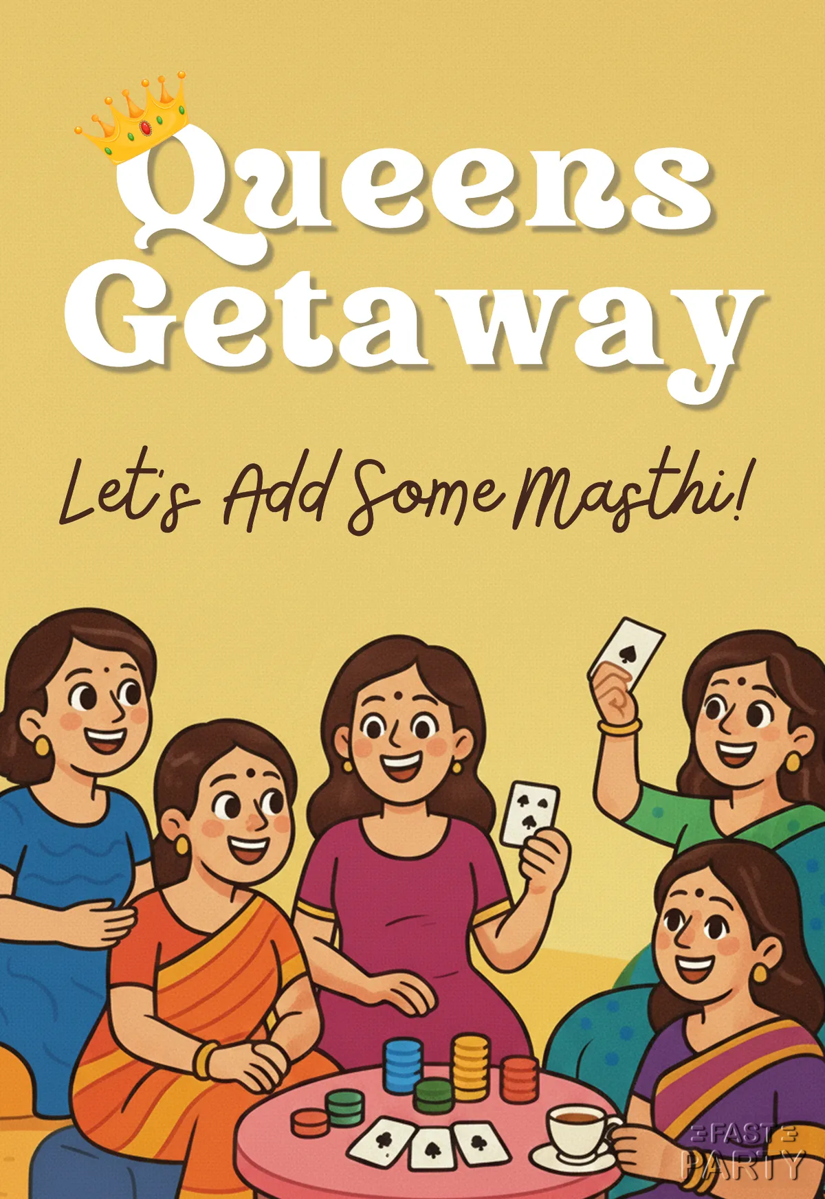Queens Getaway — Cards and Crowns