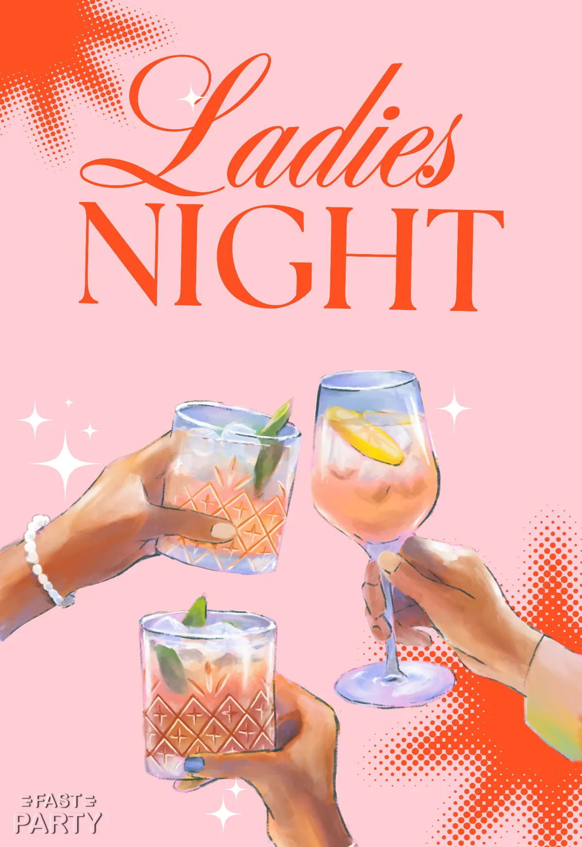 Ladies Night — Coral Cocktails
