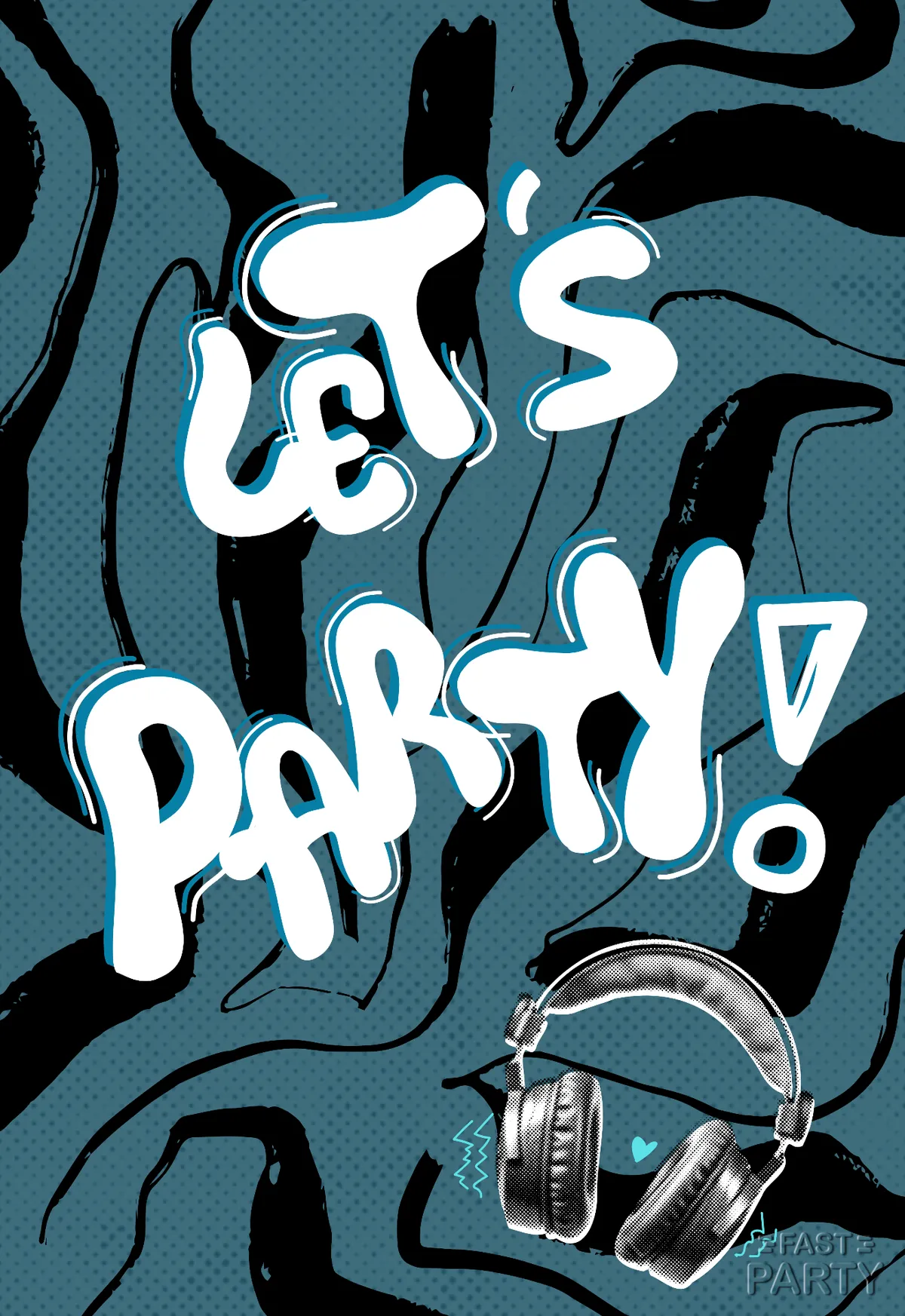 Let's Party — Brush Script