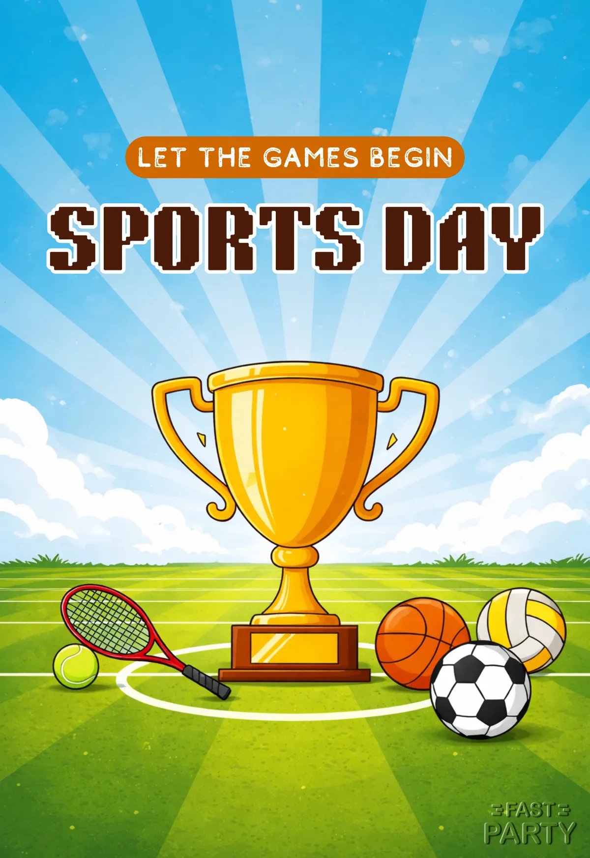 Sports Day — Gold Trophy