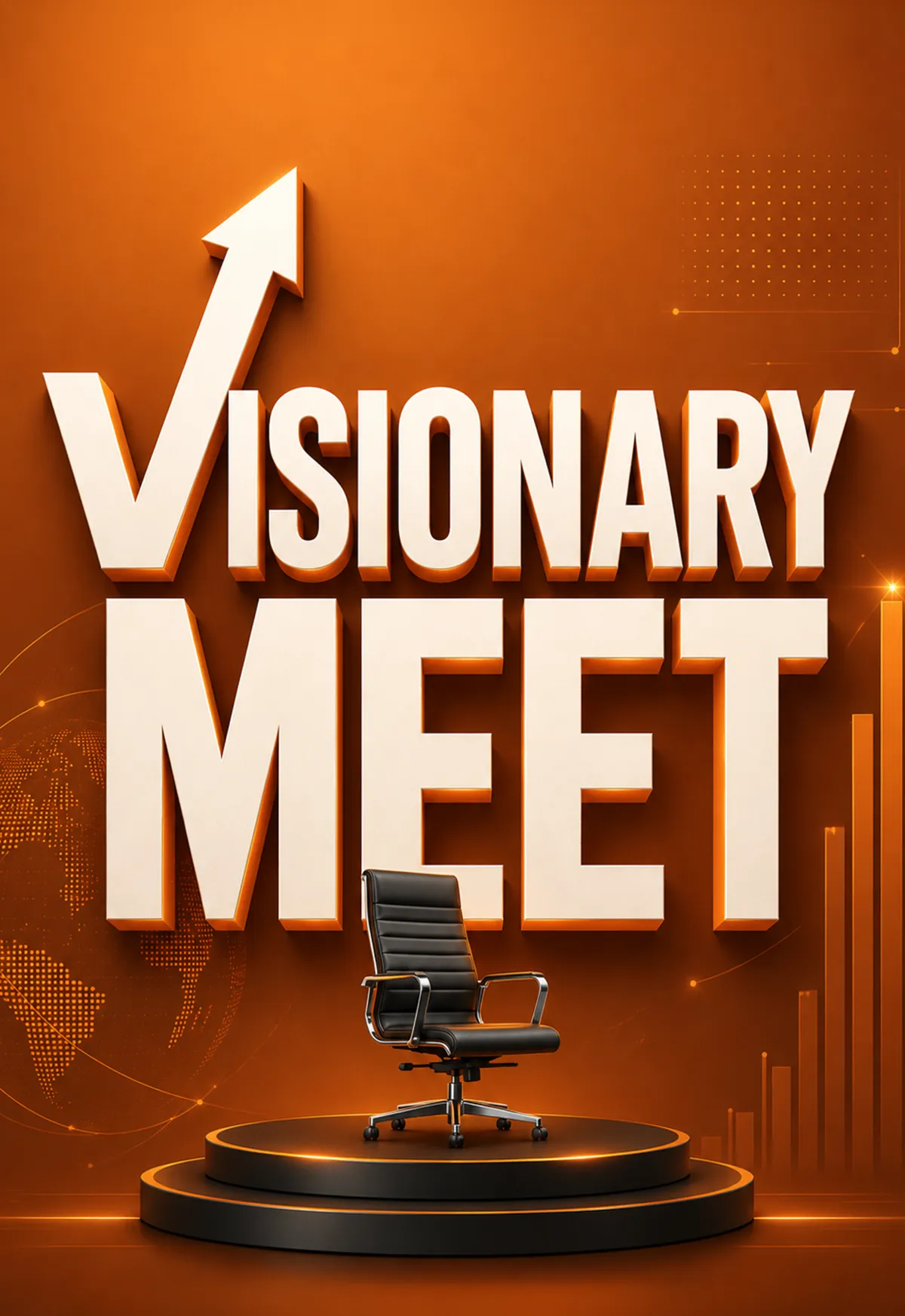 Visionary Meet — Arrow & Podium