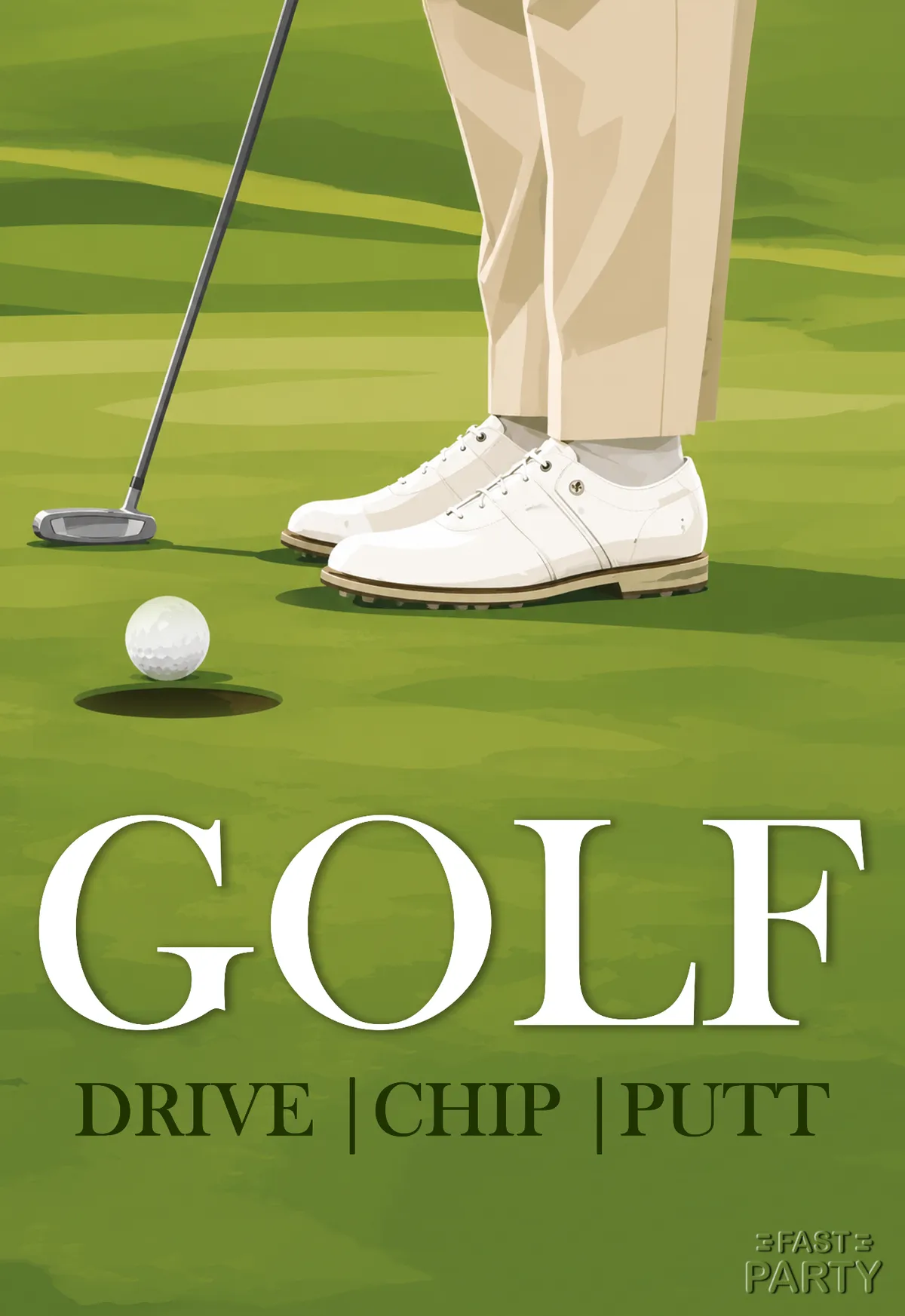 Golf — Drive, Chip, Putt
