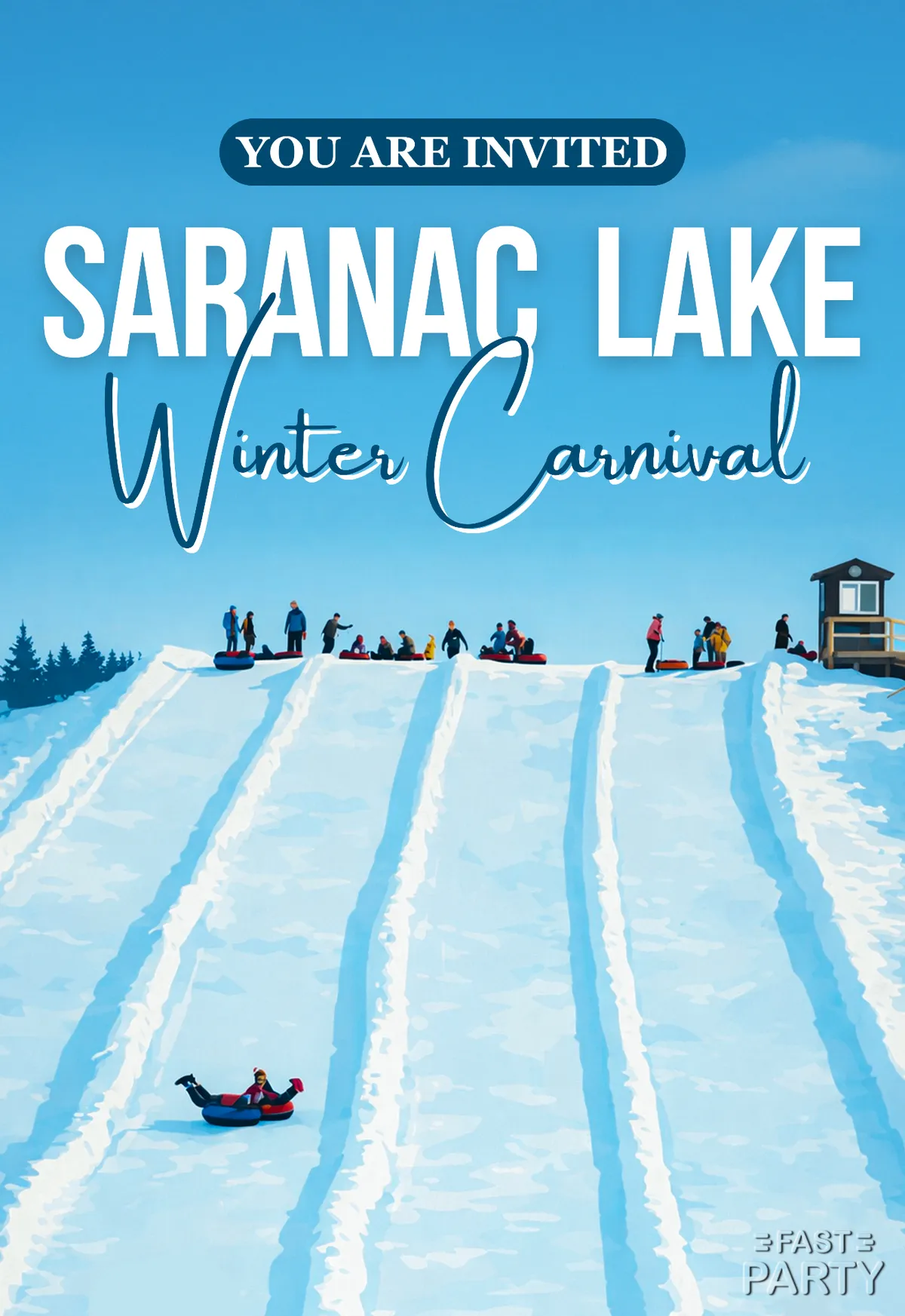 Saranac Lake Winter Carnival — Snow Slides