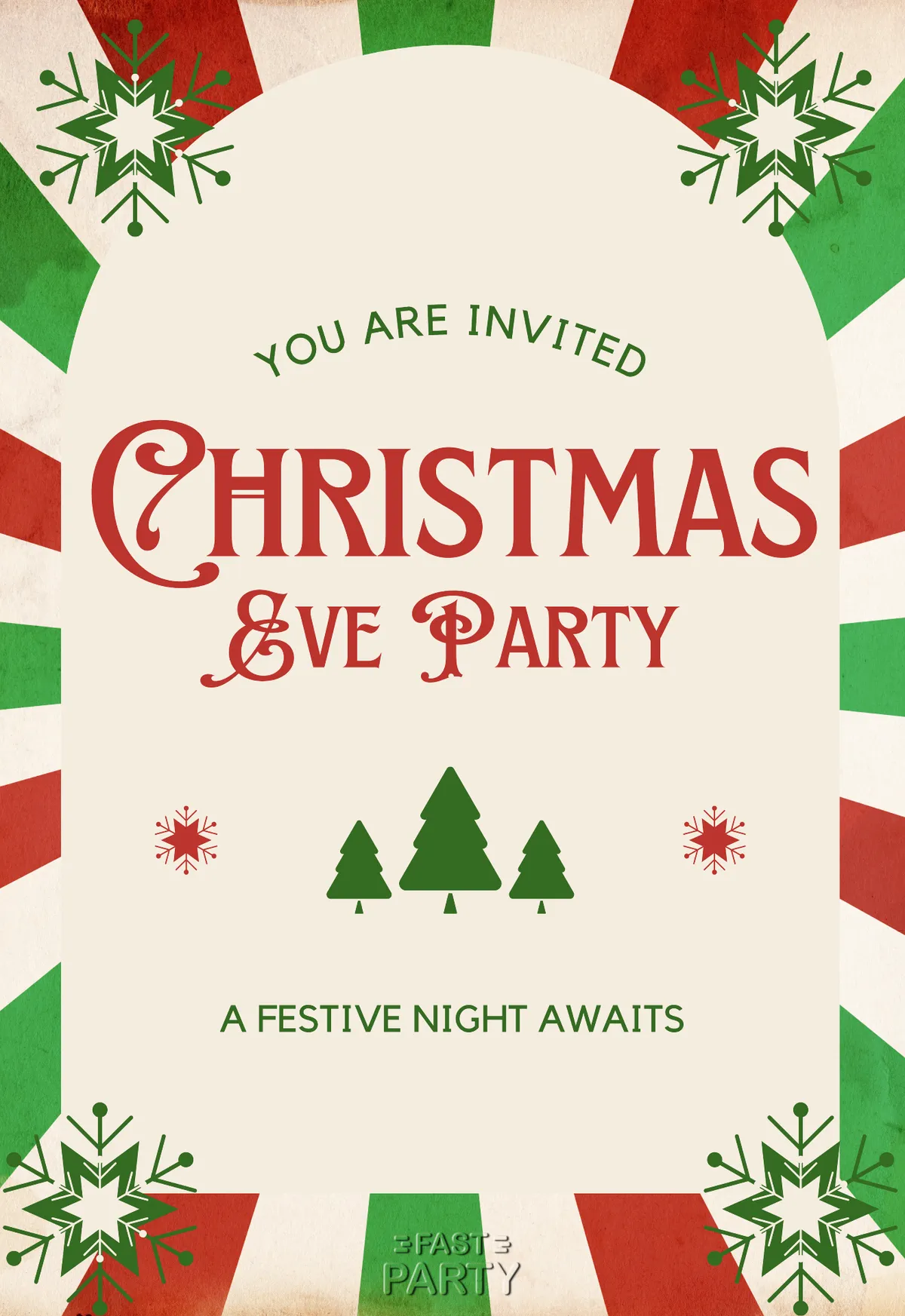 Christmas Eve Party — Festive Frame