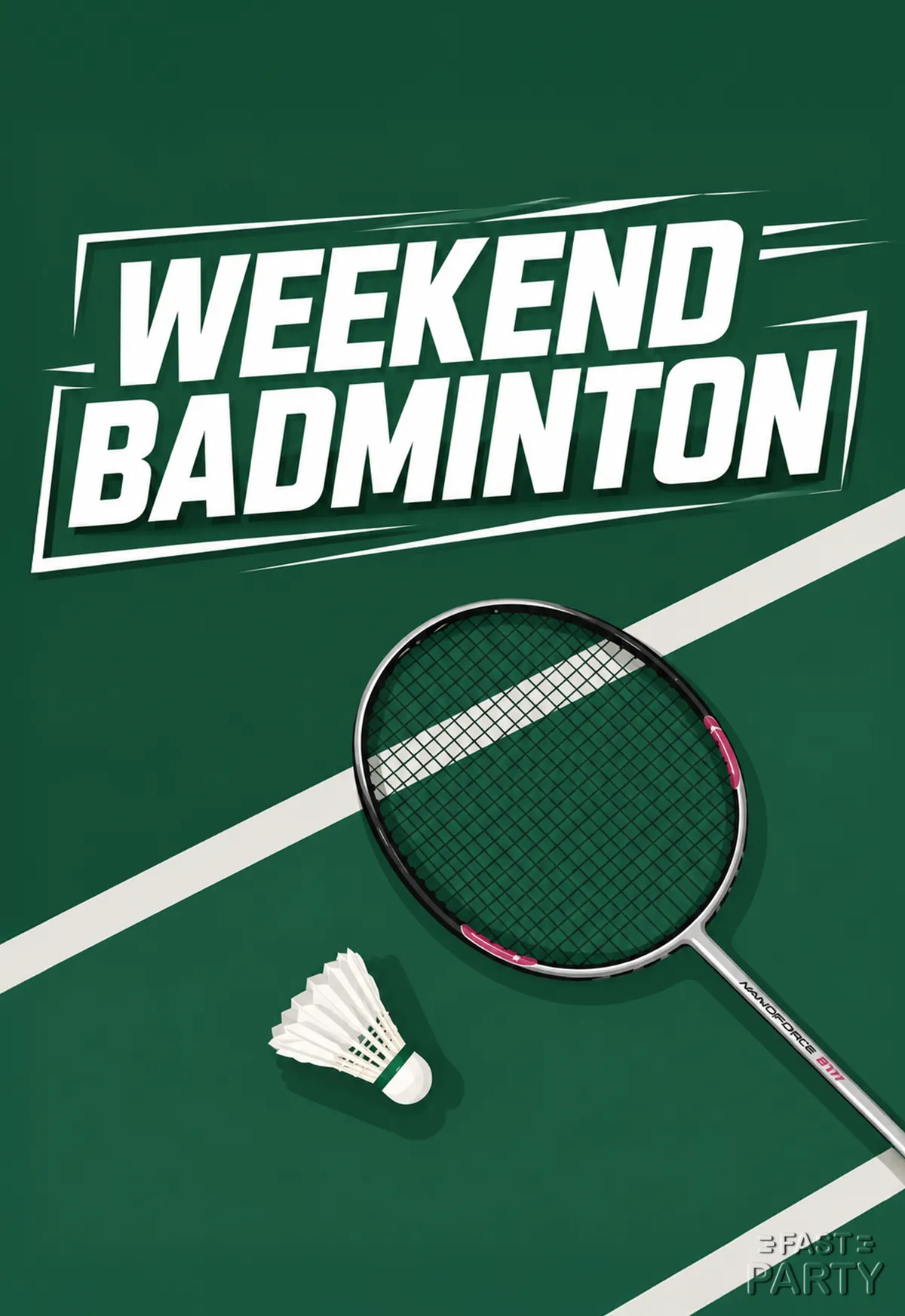 Weekend Badminton — Court Lines