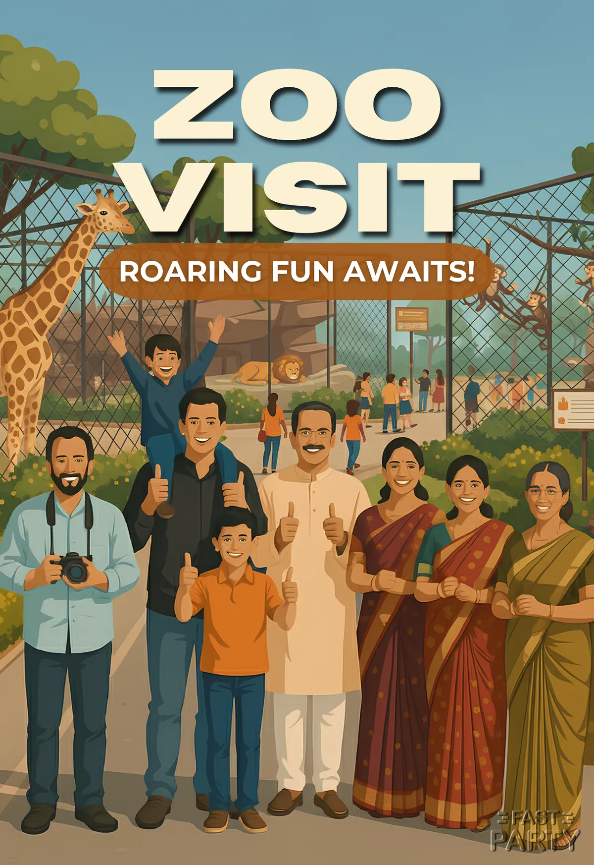 Zoo Visit — Family Day Out