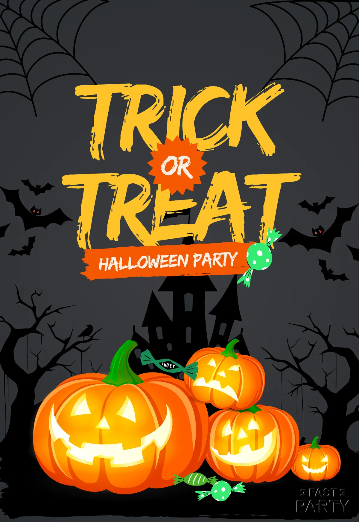 Trick or Treat — Glowing Pumpkins