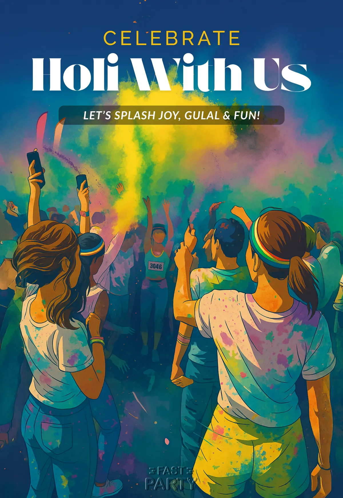 Holi — Colour Crowd