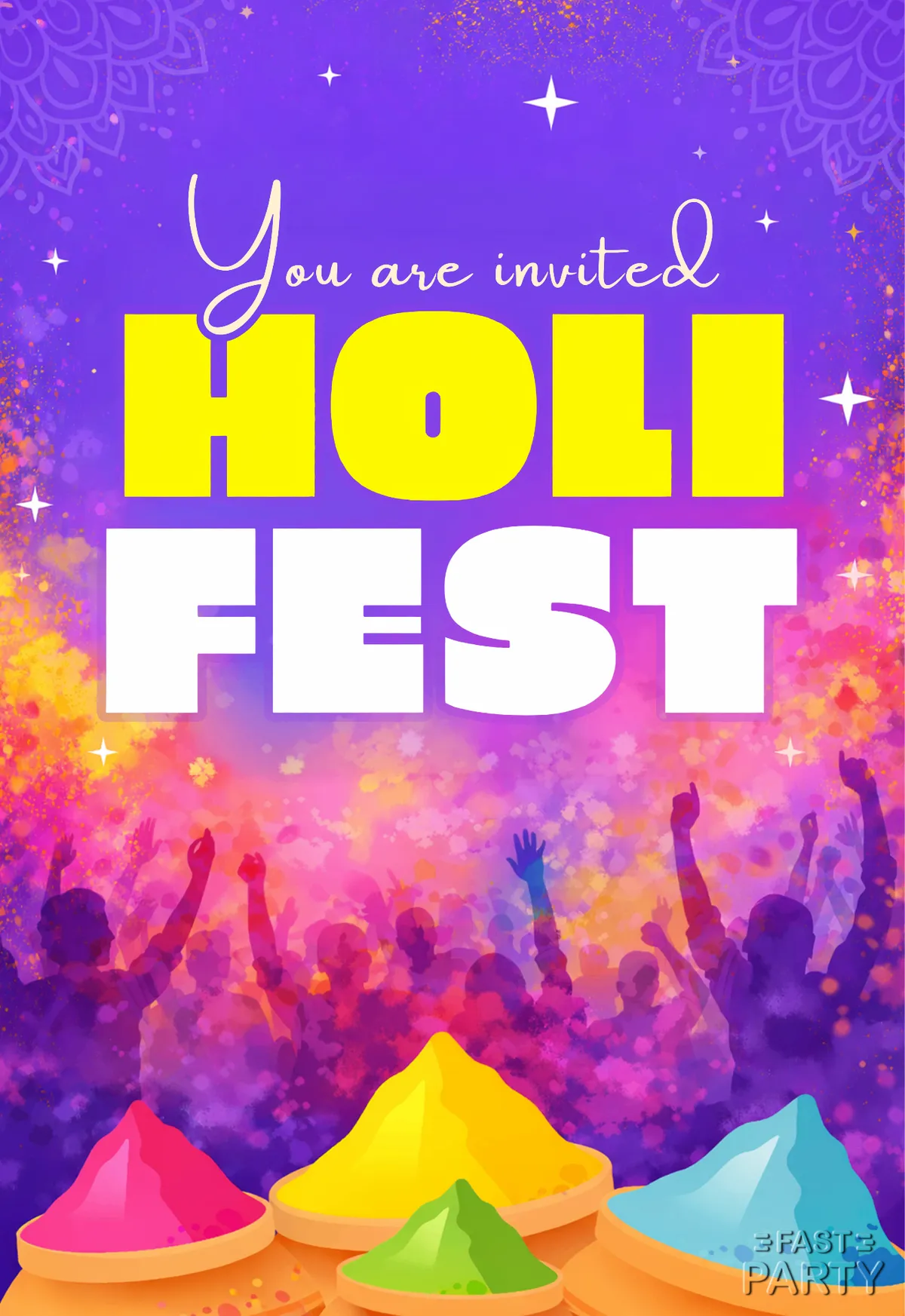 Holi Fest — Neon Colours