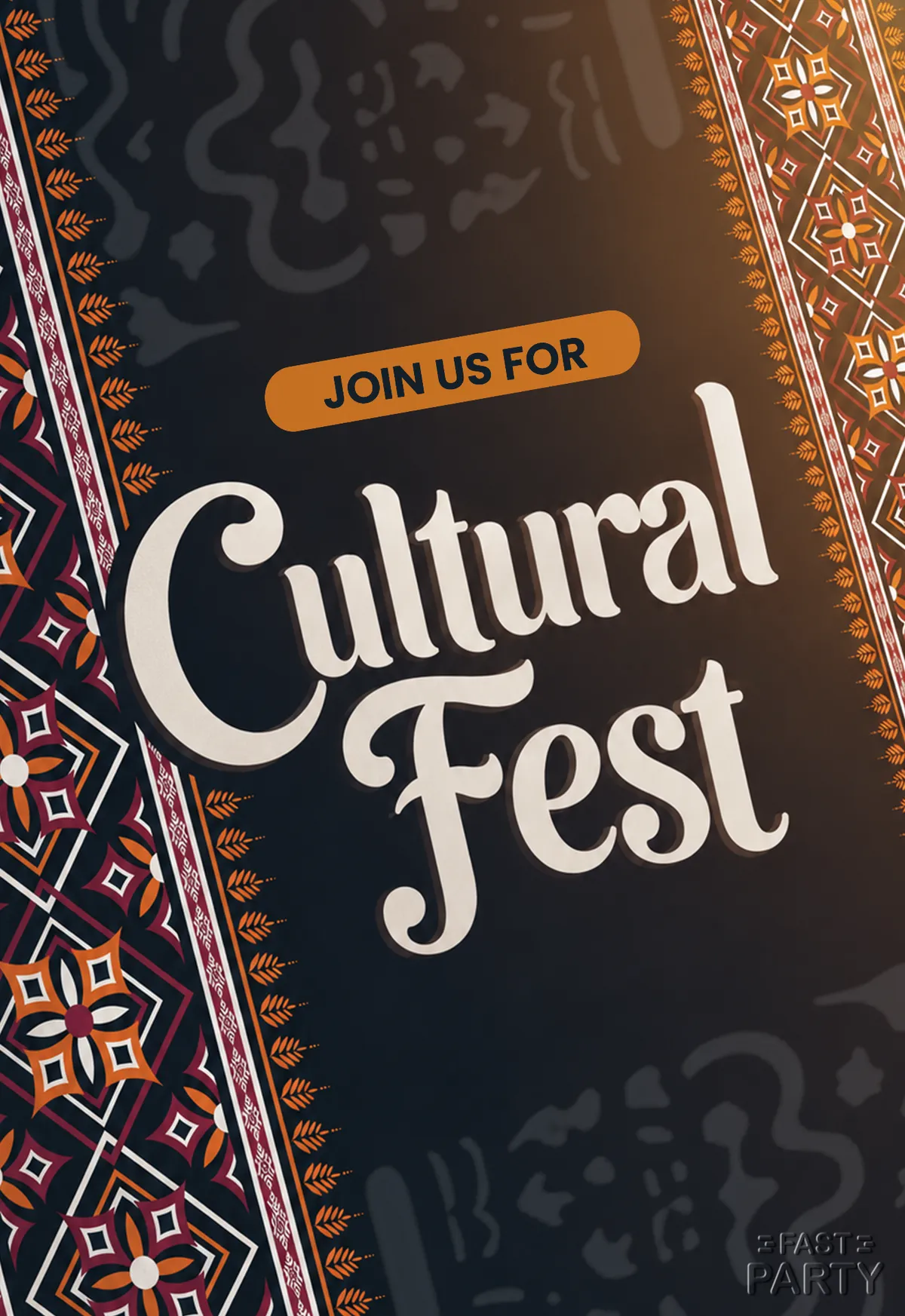 Cultural Fest — Ikat Pattern