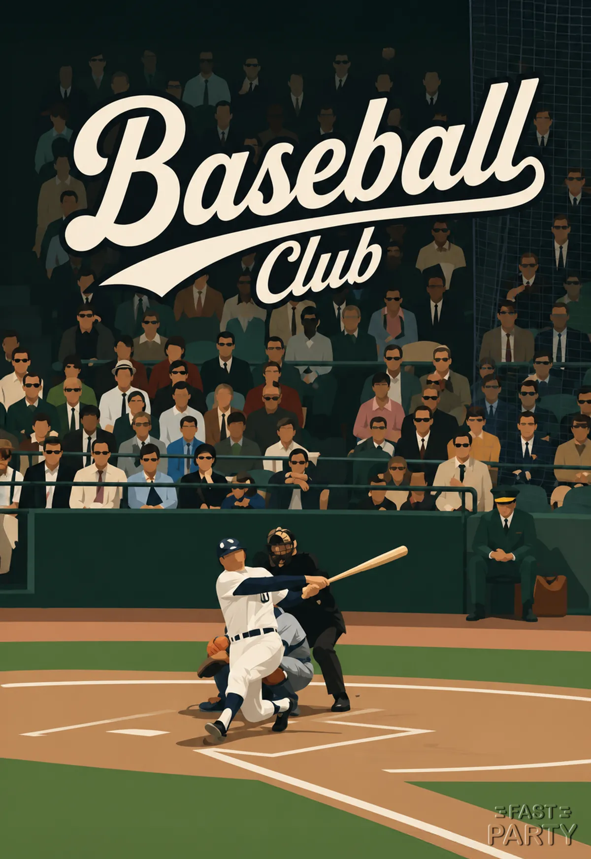 Baseball Club — Stadium at Dusk
