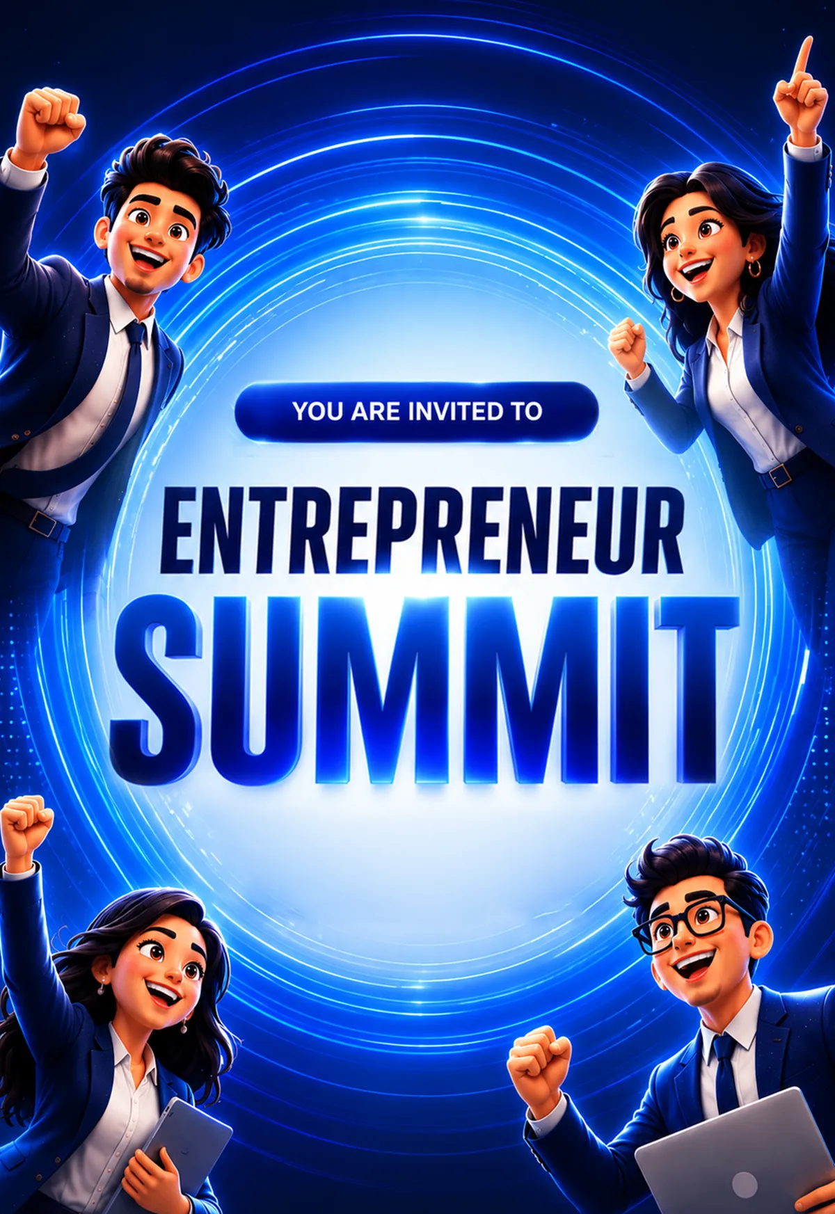 Entrepreneur Summit — Founders Cheering