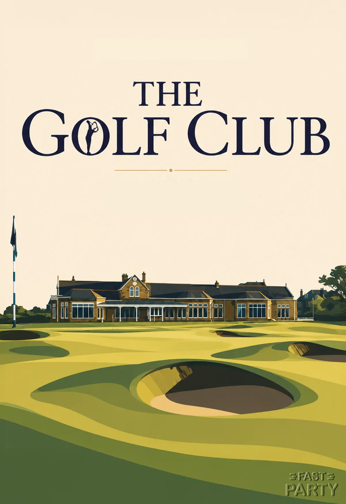 The Golf Club — Clubhouse and Bunker
