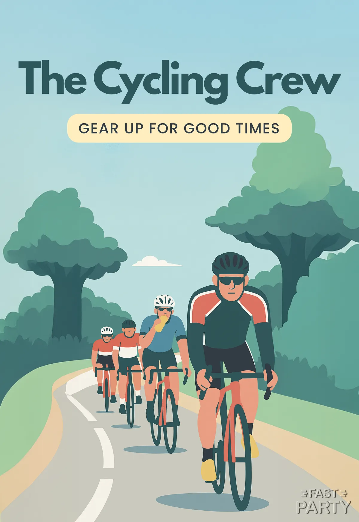 The Cycling Crew — Gear Up for Good Times