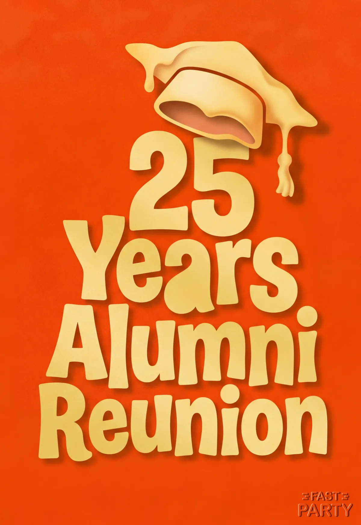 25 Years Alumni Reunion — Orange Cap