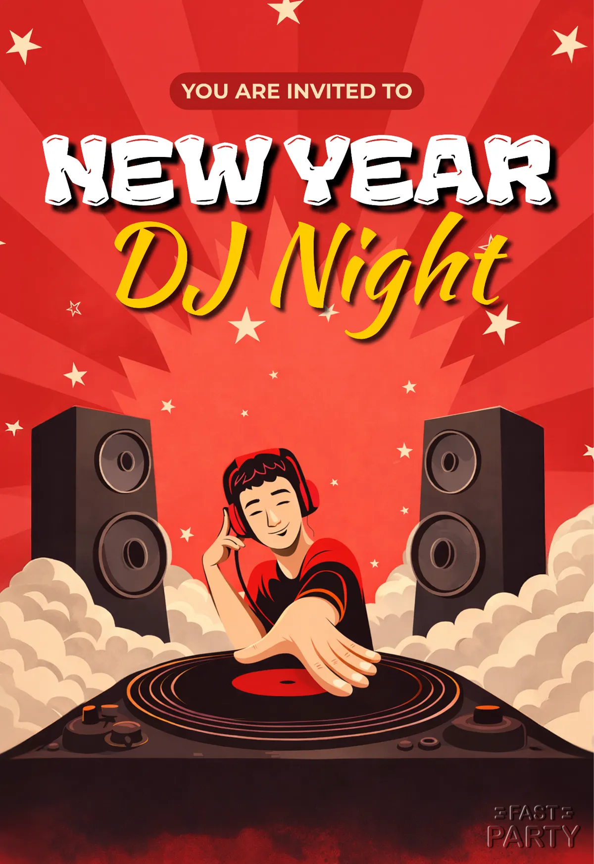 New Year DJ Night — Red Decks