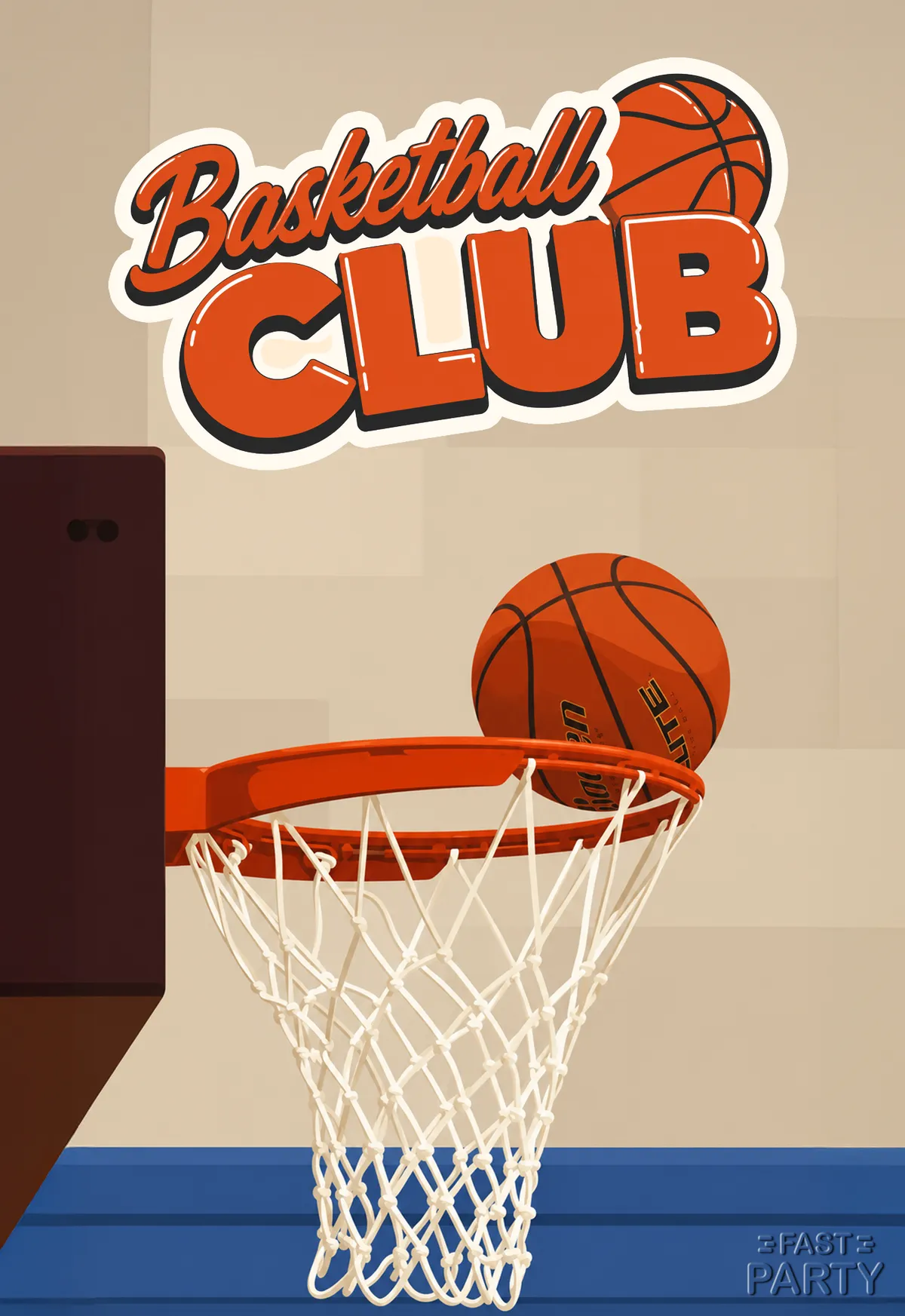 Basketball Club — Ball in the Hoop