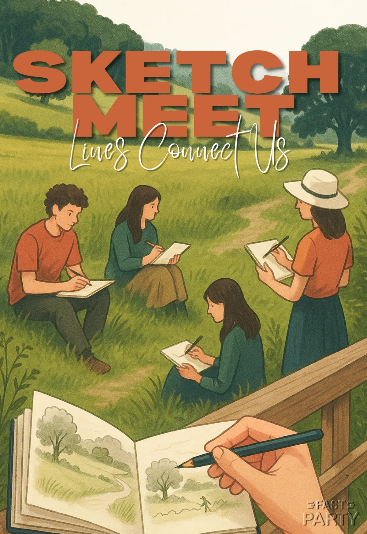 Sketch Meet — Drawing Outdoors