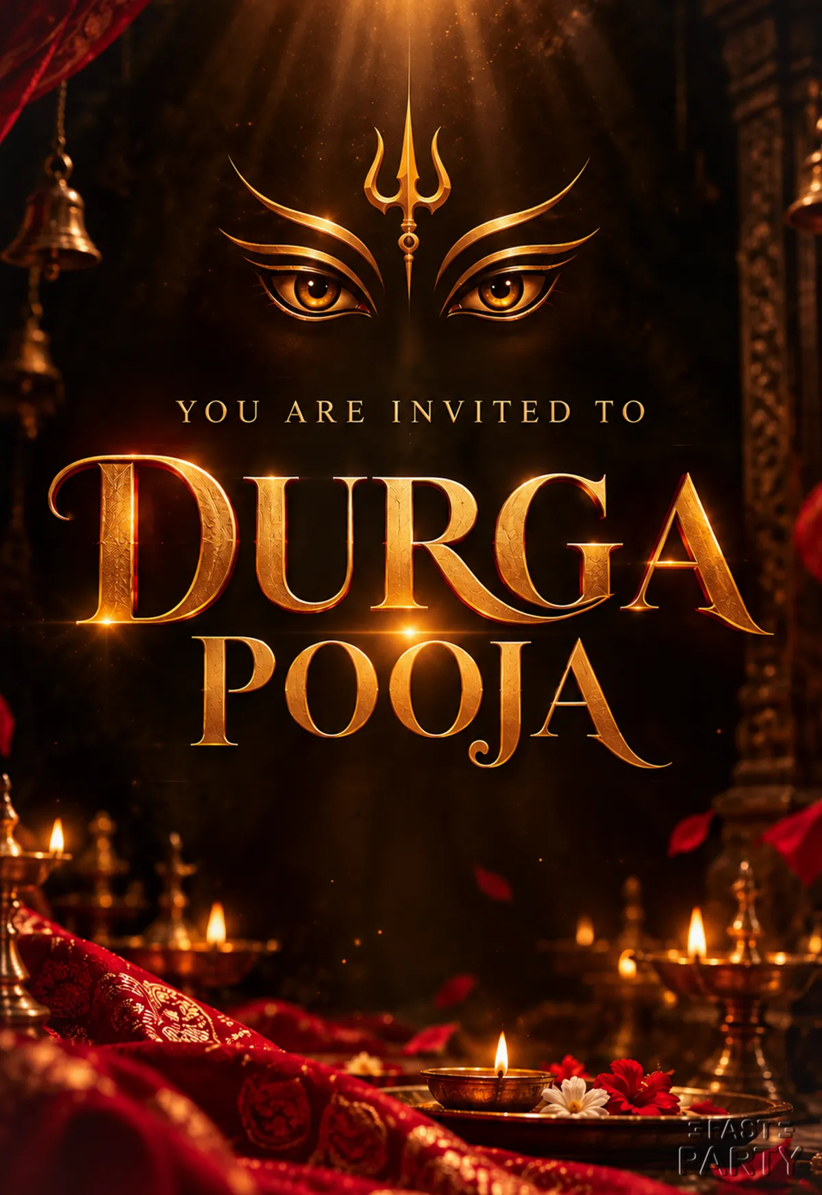 Durga Pooja — Eyes of the Goddess