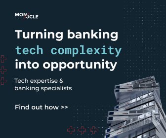 Monocle rectangle display ad: turning banking tech complexity into opportunity
