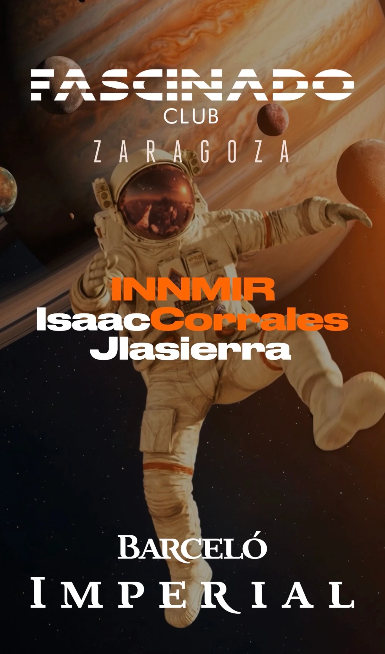 Cartel del Tardeo Valiente BIG SHOW en Parros Zaragoza, con SECOND DJ SET + Sweet Drinkz