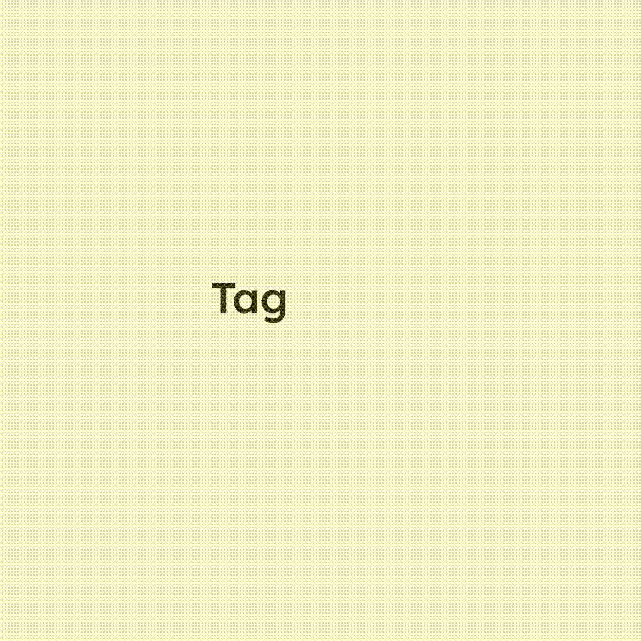 Visual identity for Tagline
