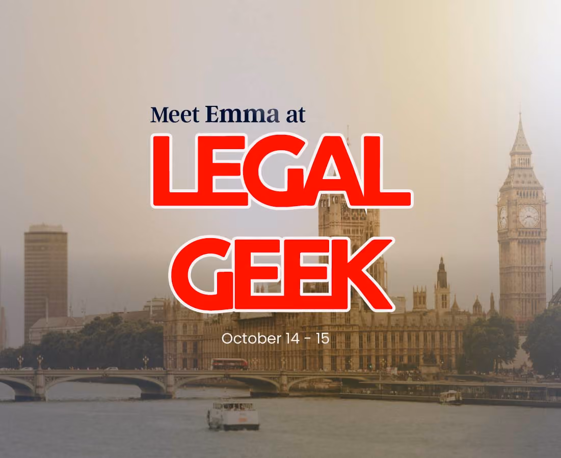 Meet Emma Legal at Legal Geek Conference 2026