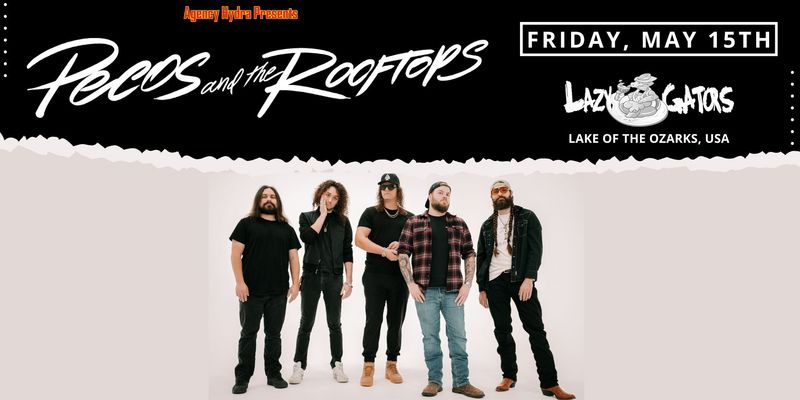 Pecos & the Rooftops at Lazy Gators