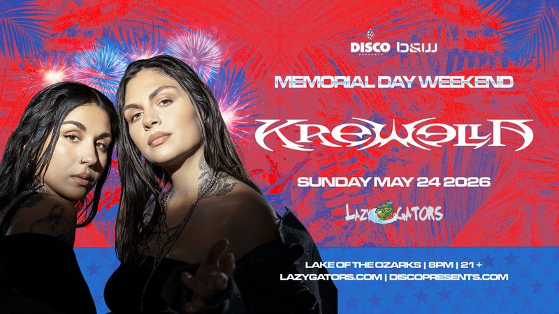 Krewella at Lazy Gators