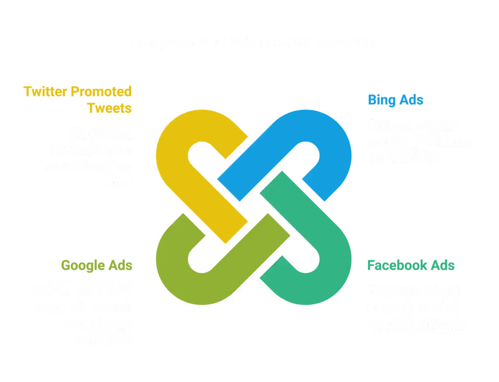 By means of Bing Ads, Facebook Ads, Google Ads, or Twitter promoted tweets, PPC helps you reach your targeted customers faster while effectively promoting your services or products.