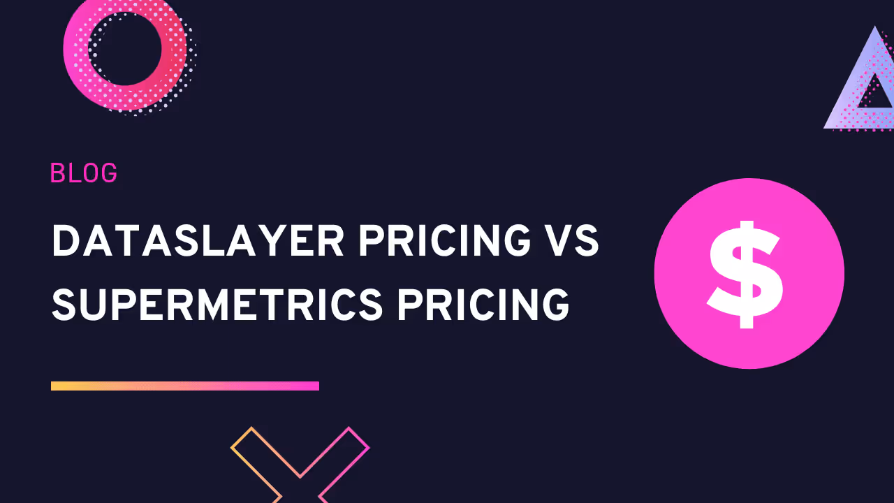 Precios de Supermetrics||||||||El plan Medium Agency de DataSlayer (82€ al mes) ofrece usuarios y cuentas ilimitados, lo que permite ahorrar hasta 5.652€ al año en comparación con Supermetrics (más de 553€) e incluye funciones como las actualizaciones bajo demanda, que solo están disponibles en el plan Enterprise de 899€ de Supermetrics. |El plan para grandes agencias de Dataslayer (245€ al mes) ahorra más de 22 104€ al año en comparación con Supermetrics (más de 899€), ya que ofrece usuarios y cuentas ilimitados por menos, incluso con varios destinos. |El plan Freelance de Dataslayer (25 €/mes) es mucho más económico que el de Supermetrics (más de 29€) y permite ahorrar hasta 468€ al año. |El plan para pequeñas agencias de Dataslayer (49€ al mes) es mucho más económico que el de Supermetrics (más de 159€) y permite ahorrar hasta 2.160€ al año.