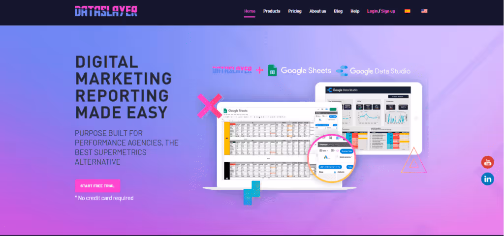 Dataslayer homepage