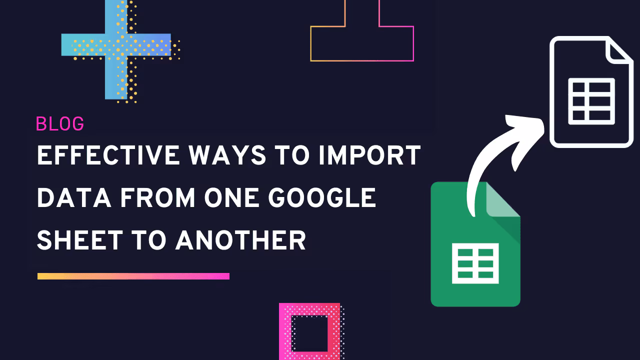 import data google sheets|The =sheetName!CellReference formula helps import Google Sheets data of a cell value from a cell in other sheets (tabs) on the same document.|Marketers can to import data from another sheet using the FILTER function in Google Sheets.|The easiest way to import data from one google sheet to another is to use the IMPORTRANGE function.|The most effective way to import your Google sheets data into another sheet is to use Dataslayer for Google Sheets.