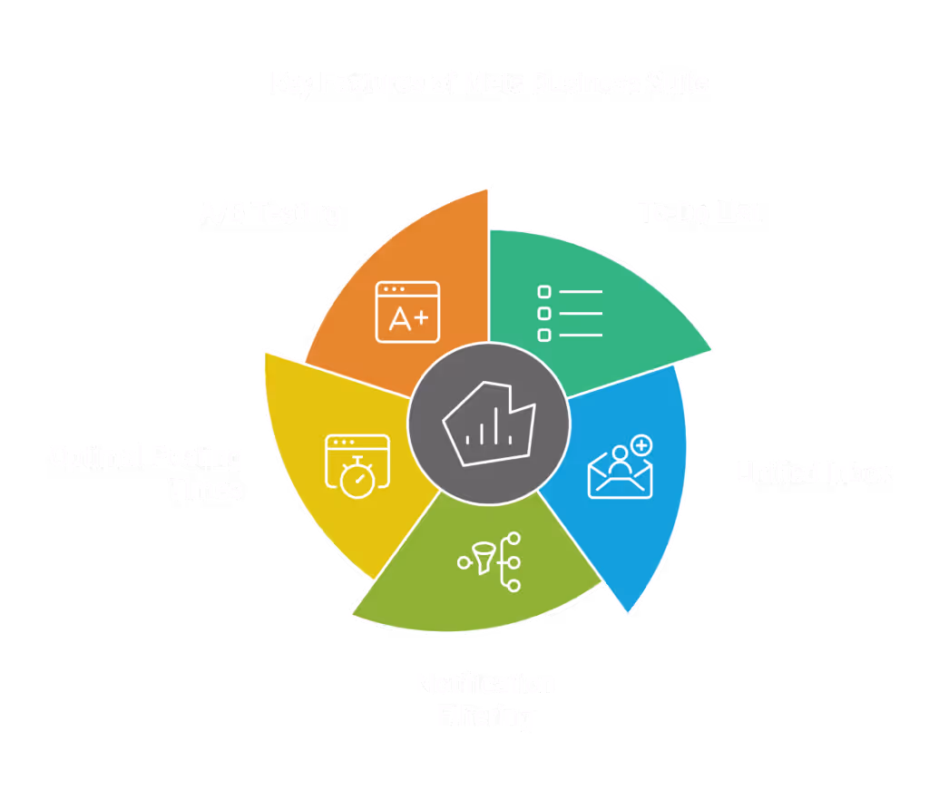 Meta Business Suite allows of creating to-do lists, A/B testing and having unified inbox for all Meta social network messages.
