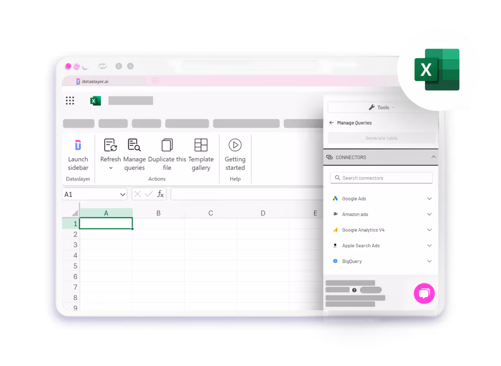 Dataslayer Excel Integration