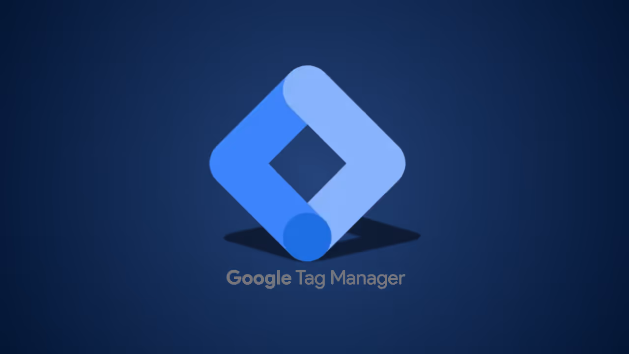 Google Tag Manager logo. A powerful tool for marketers, SEO specialists, and content strategists to manage website tags, track analytics, and ensure accurate data collection while improving site performance.
