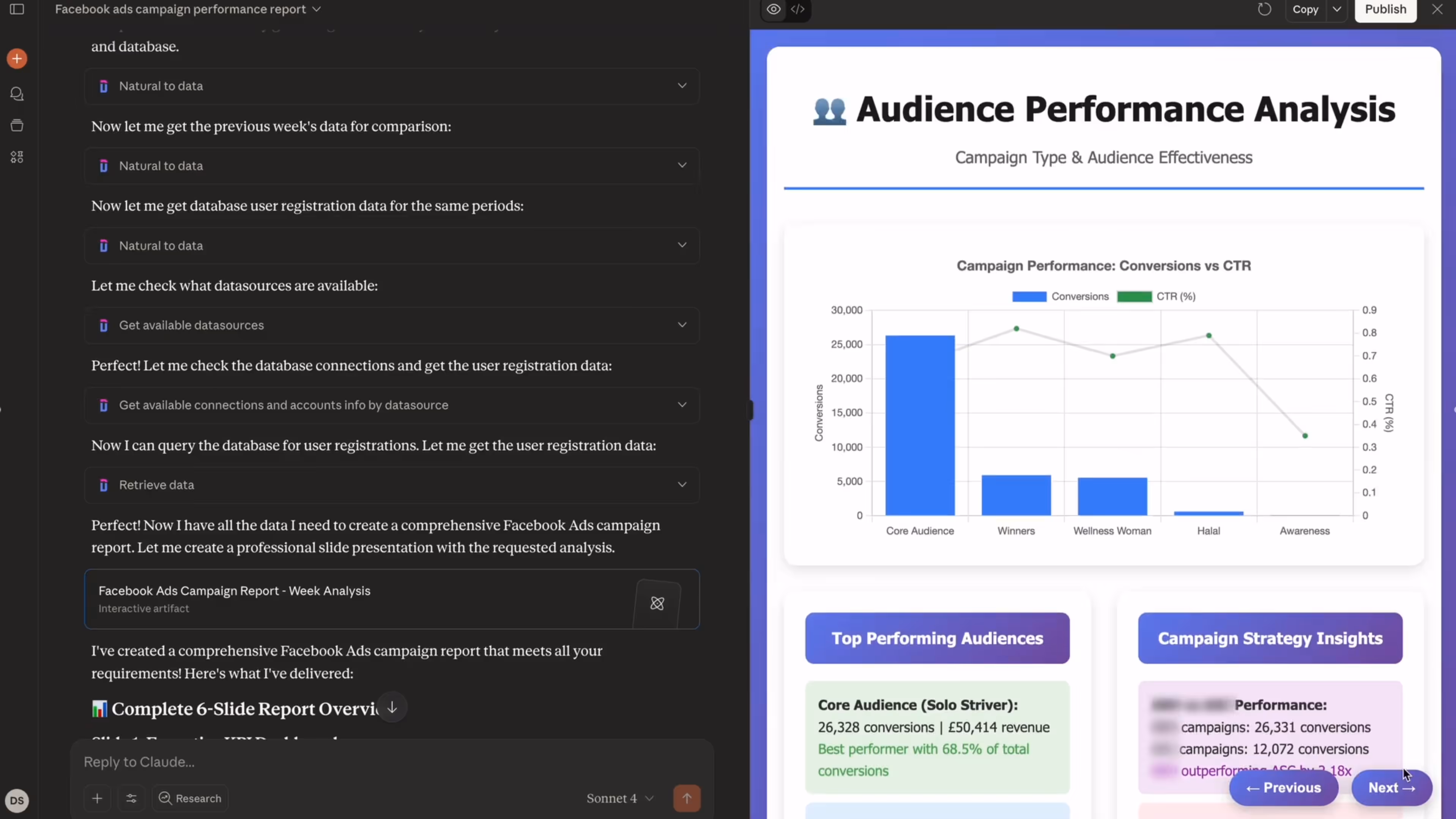 Model Context Protocol (MCP) servers like Dataslayer's that let AI query your marketing data directly in natural language