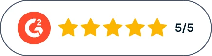 G2 Rating: 5 out of 5