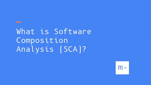 Software Composition Analysis Example What is Software Composition Analysis (SCA)? - Minimus