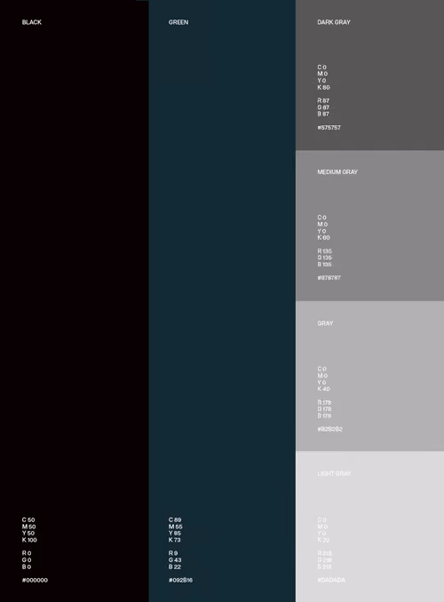 District People brand colour palette