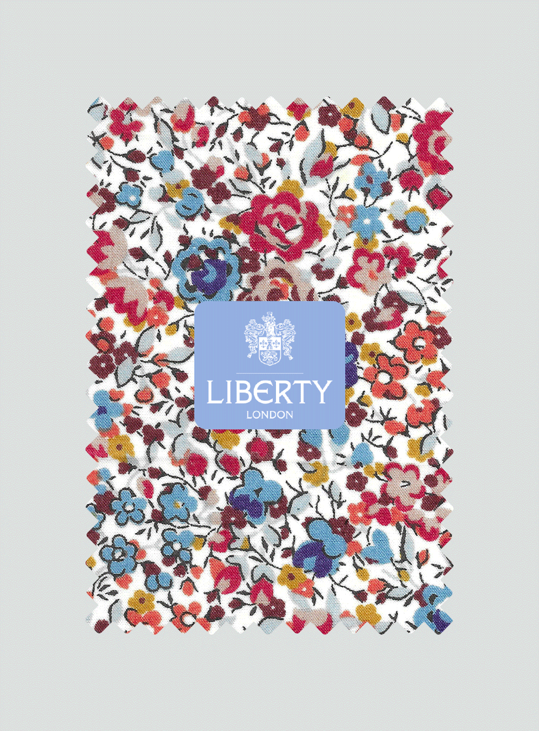 Liberty London fabric swatch