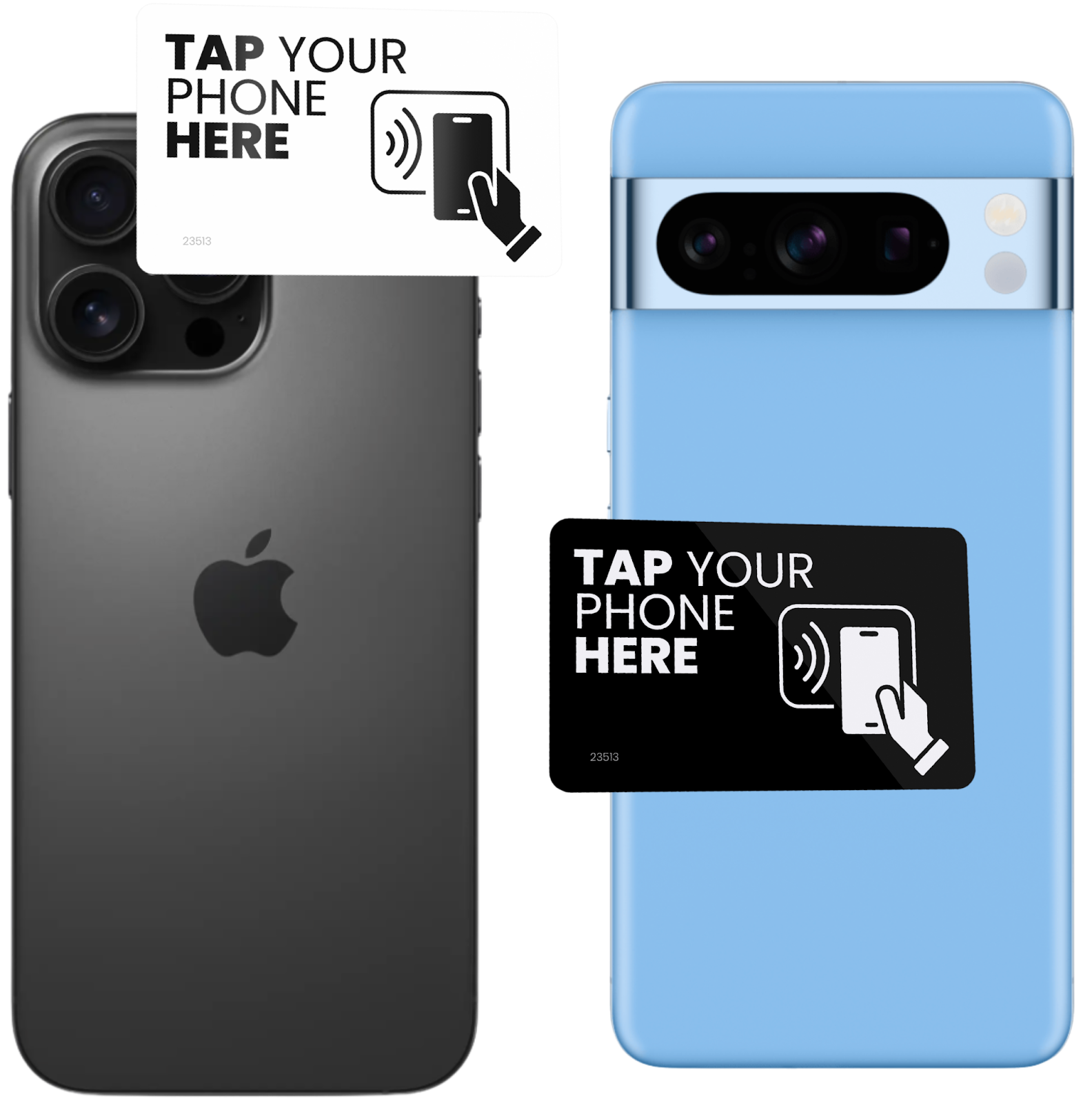 Tap your phone: Android vs iphone