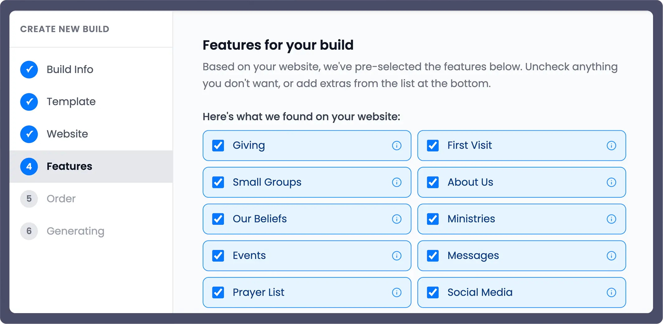 VisitorTap Features
