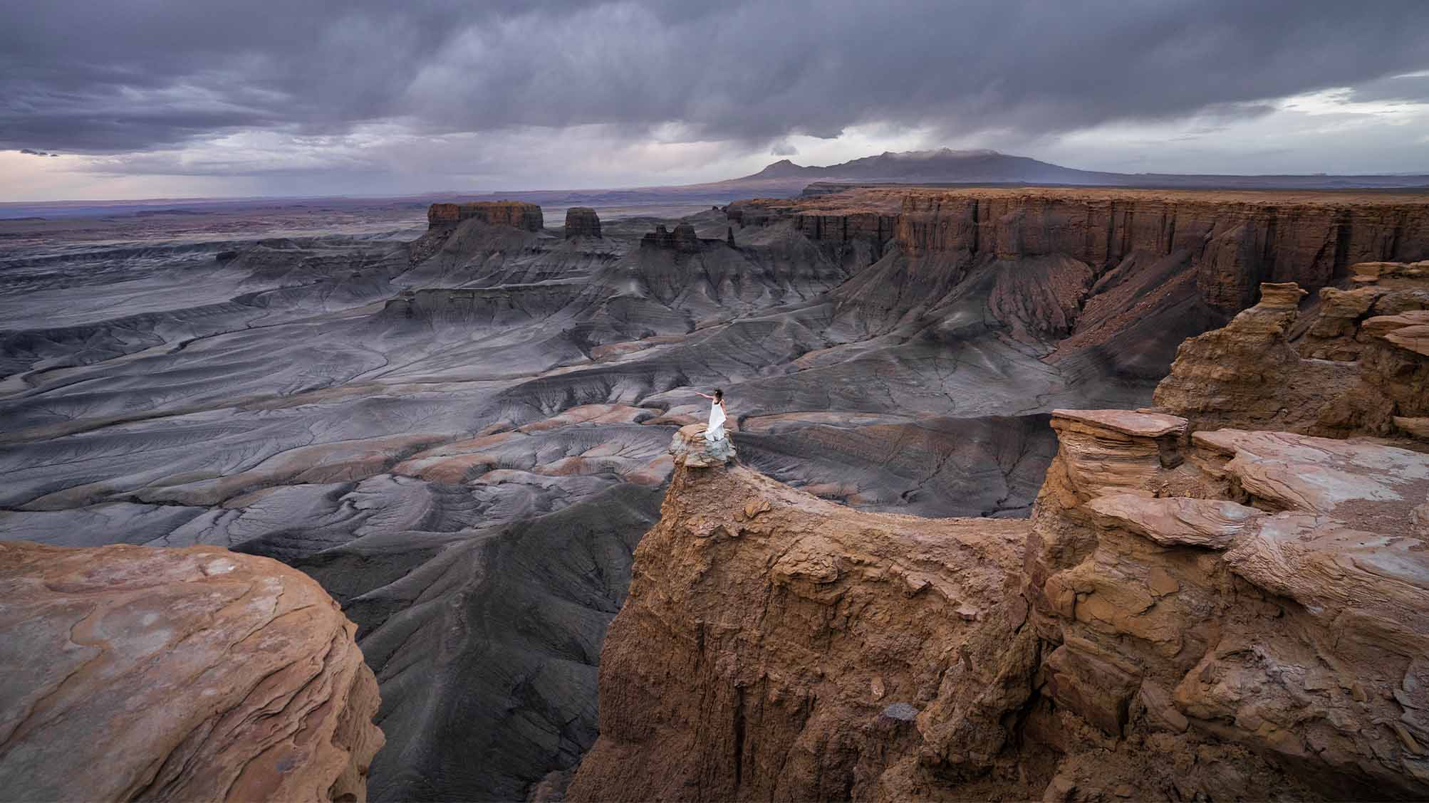 Desert landscape in Utah from the cinematic shortfilm Dust of Meaning by MVO Productions
