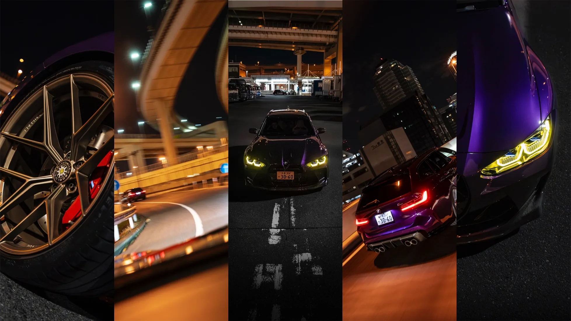 Cinematic car shot from the Omoshiro Tokyo production by MVO Productions
